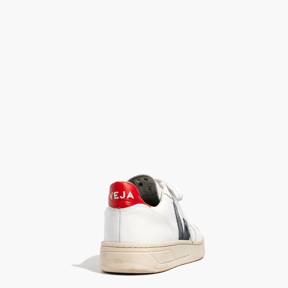 Veja V-10 Sneakers white red blue brand new in box size 41 - Picture 3 of 5